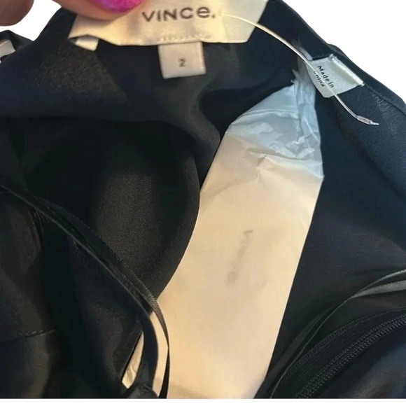 Vince Classic Navy Blue Slip Dress - Picture 3 of 8